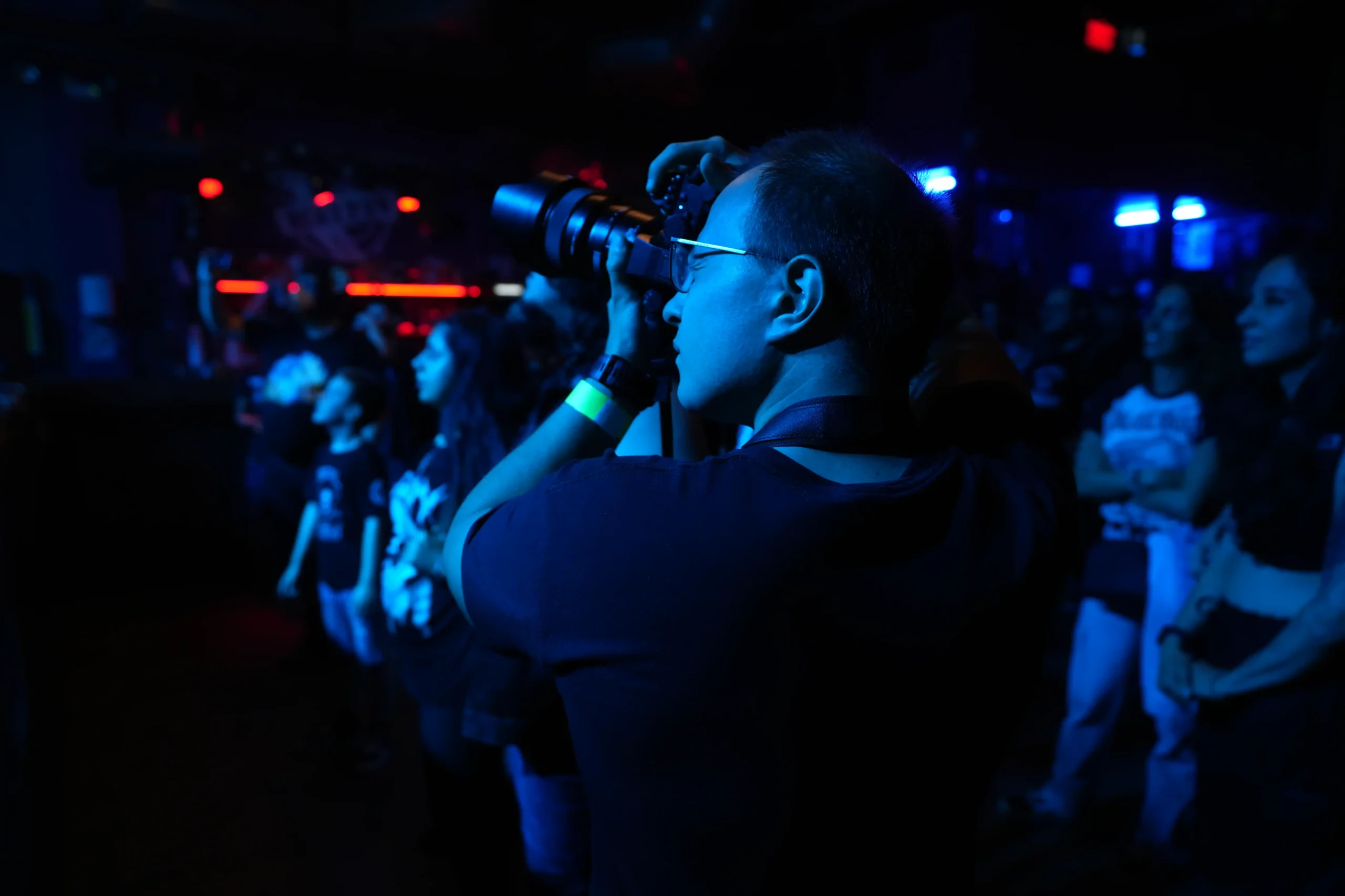 ickert photography at a music club venue